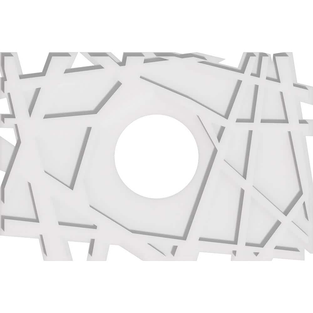 26 in. W x 17-3/8 in. H x 7 in. ID x 1 in. P Novo Architectural Grade PVC Contemporary Ceiling Medallion price history on PriceWatchPro