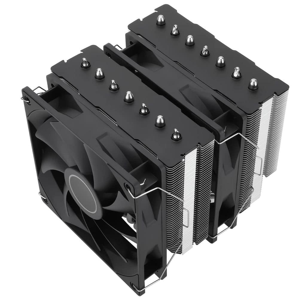 PS120SE 7-Heat Pipes CPU Air Cooler Dual 120 mm PWM Fan S-FDB Bearing AGHP 4.0 Technology Black price history on PriceWatchPro