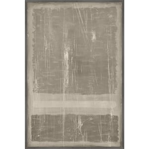 "Cry of the Voiceless" by Marmont Hill Floater Framed Canvas Abstract Art Print 30 in. x 20 in.