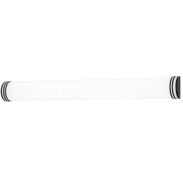 AFX Palmer 3.5 in. 1-Light Black LED Vanity Light