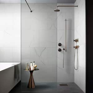 Brighton Grey 24 in. x 24 in. Matte Porcelain Floor and Wall Tile (16 sq. ft./ Case)