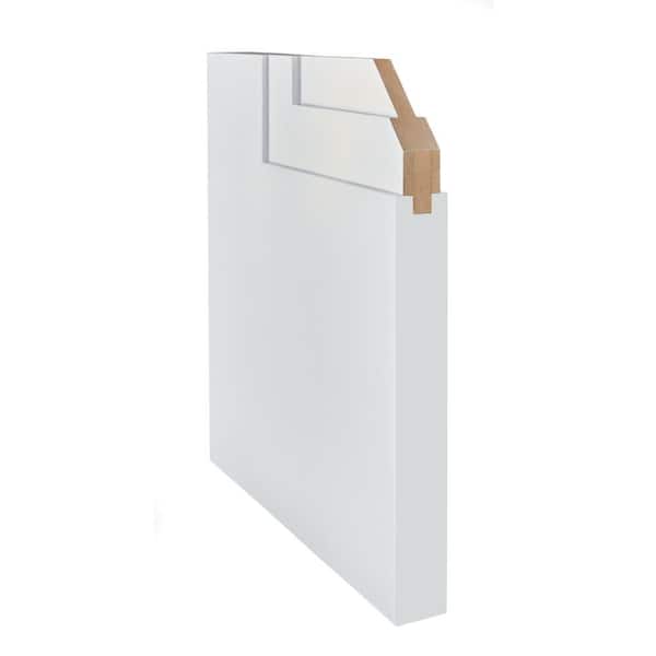 CODEL DOORS 2-Step 30 in. x 80 in. 1-Panel Solid Wood Core White