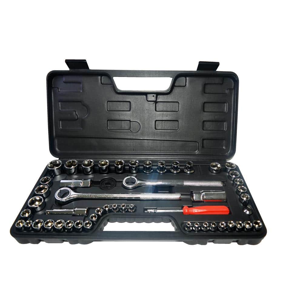 1/4 in. and 3/8 in. and 1/2 in. Socket Set (52-Piece) price history on PriceWatchPro