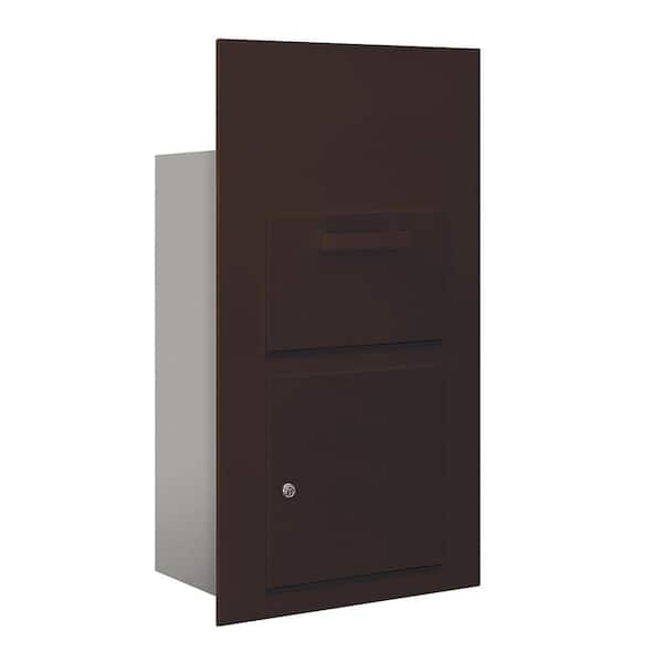 Salsbury Industries 3600 Series Collection Unit Bronze Private Front Loading for 6 Door High 4B Plus Mailbox Units