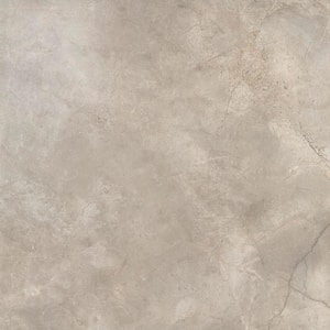 Signet Grigio Gray 47.24 in. x 47.24 in. Marble Look Satin Porcelain Floor and Wall Tile (30.98 sq. ft./Case)