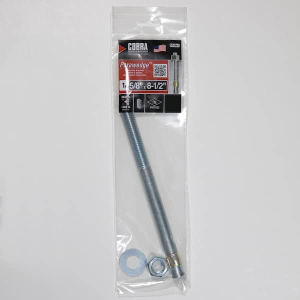 Cobra Anchors 5/8 in. x 8-1/2 in. Parawedge Anchor (1-Pack)