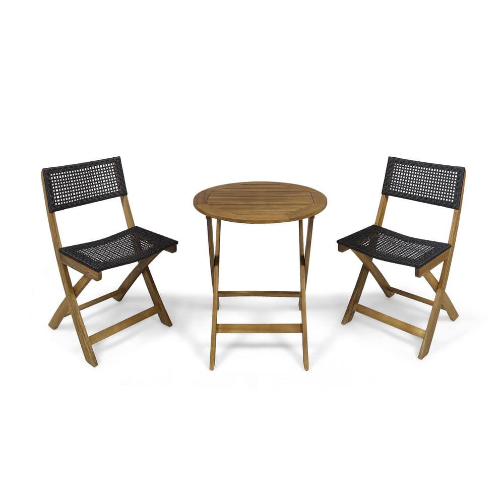 2 Pcs Foldable Weatherproof Wicker Outdoor Patio Dining Chairs price history on PriceWatchPro