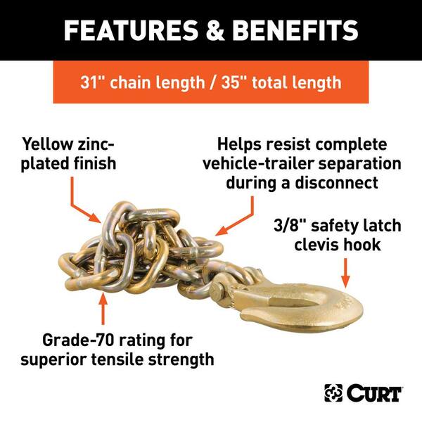 CURT 80316 Safety Chain