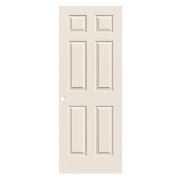 Masonite Traditional 32-in x 80-in 6-panel Solid Core Molded Composite Slab  Door in the Slab Doors department at