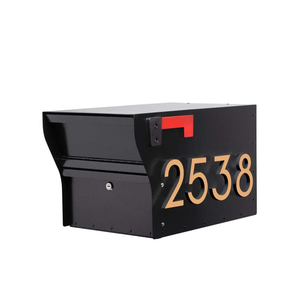 Package: MailVault Mailbox / with Stand-Off Numbers 16106 - The