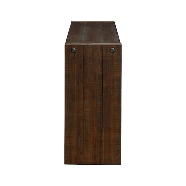 Monterey 54 in. Brown Rectangle Wood Console Table