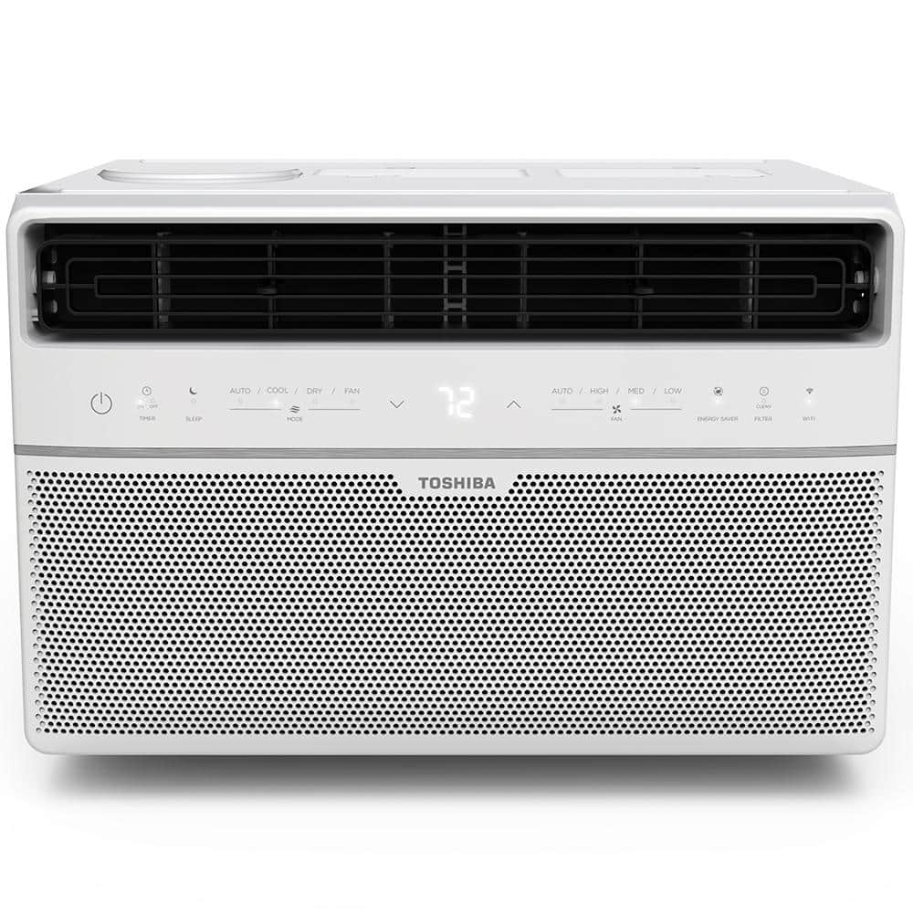 Toshiba 8,000 BTU 115-Volt Smart Wi-Fi Window Air Conditioner with Remote  and ENERGY STAR RAC-WK0811ESCWU - The Home Depot