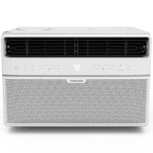 8,000 BTU 115-Volt Smart Wi-Fi Touch Control Window Air Conditioner with Remote and ENERGY STAR in White