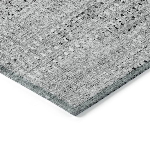 Chantille Machine Washable Indoor/Outdoor Abstract ACN2137 Gray 5 ft. x 7 ft. 6 in. Area Rug