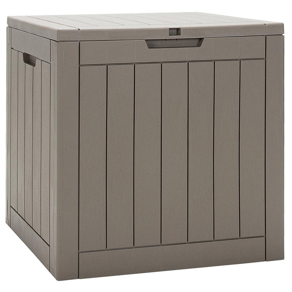 30 Gal. Deck Storage Box in Brown Container Seating Tools Organization Deliveries price history on PriceWatchPro