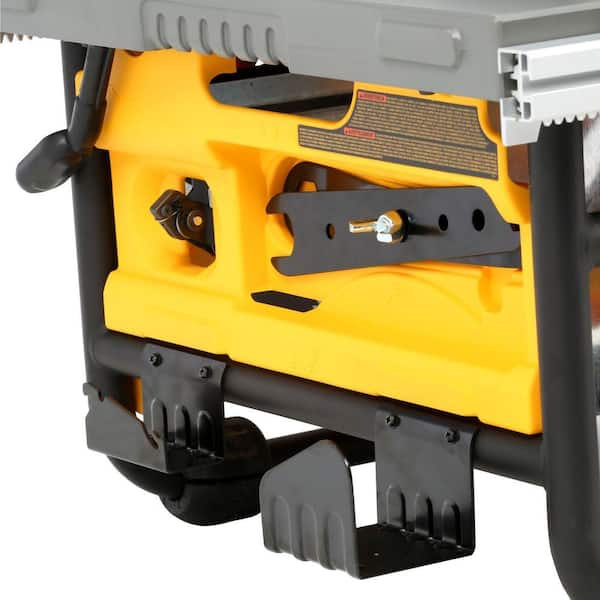konsensus tolerance husdyr DEWALT 15 Amp Corded 10 in. Compact Job Site Table Saw with Site-Pro  Modular Guarding System DW745 - The Home Depot