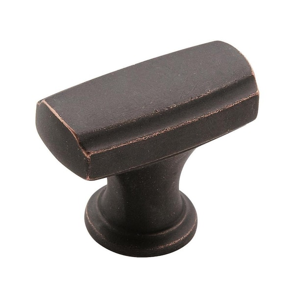 Highland Ridge 1-3/8 in. (35mm) Classic Dark Oiled Bronze Bar Cabinet Knob