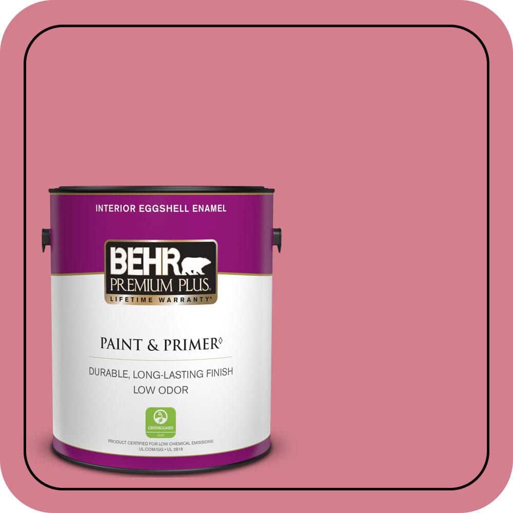 1 gal. #P140-4 I Pink I Can Eggshell Enamel Low Odor Interior Paint & Primer price history on PriceWatchPro