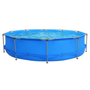 Avenli Frame 12 ft. 30 in. Round Tall 1,617 Gal Easy Assembly Swimming Pool