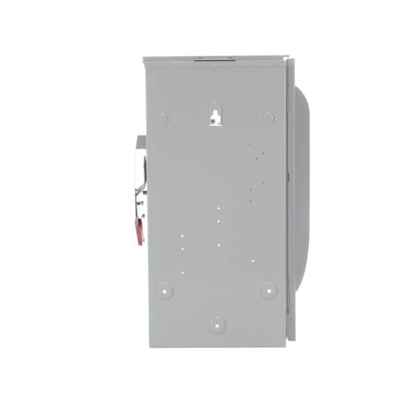 Siemens Heavy Duty 200 Amp 600-Volt 3-Pole Outdoor Non-Fusible