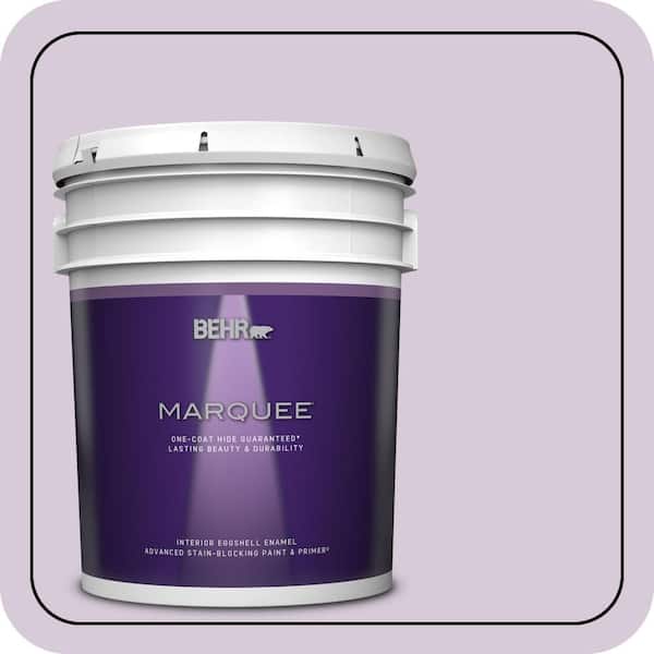 BEHR MARQUEE 5 gal. #670C-3 Purple Cream Eggshell Enamel Interior Paint & Primer
