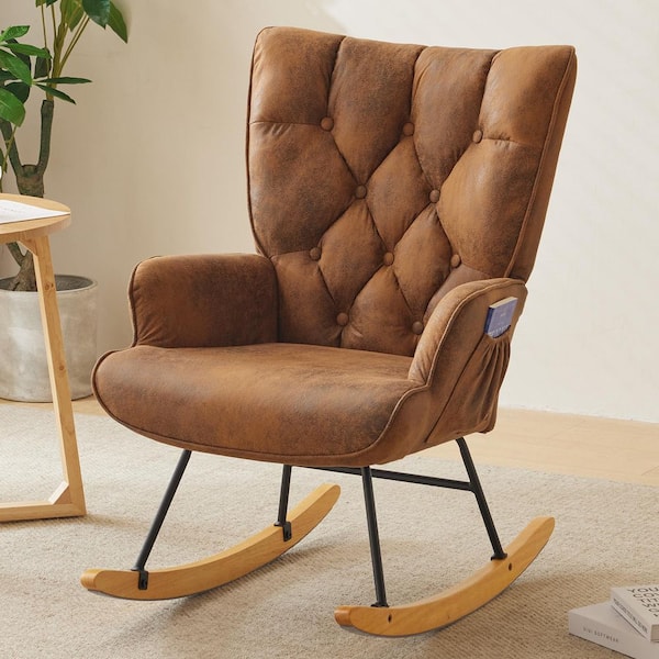 Brown Upholstery Arm Chair