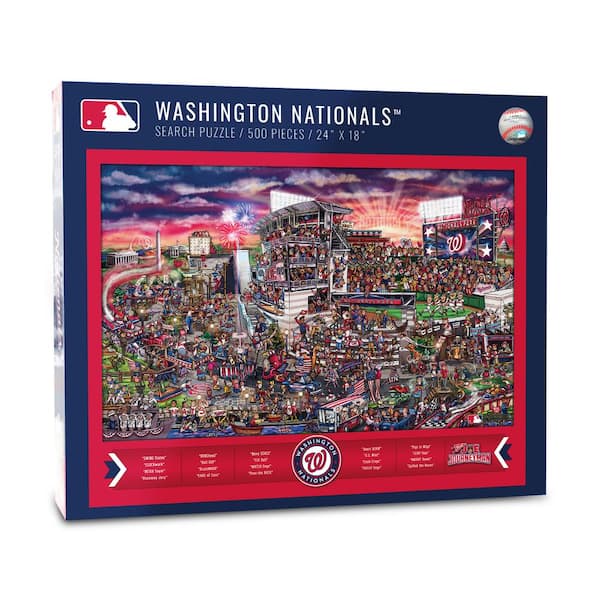 YouTheFan MLB Washington Nationals Joe Journeyman Puzzle