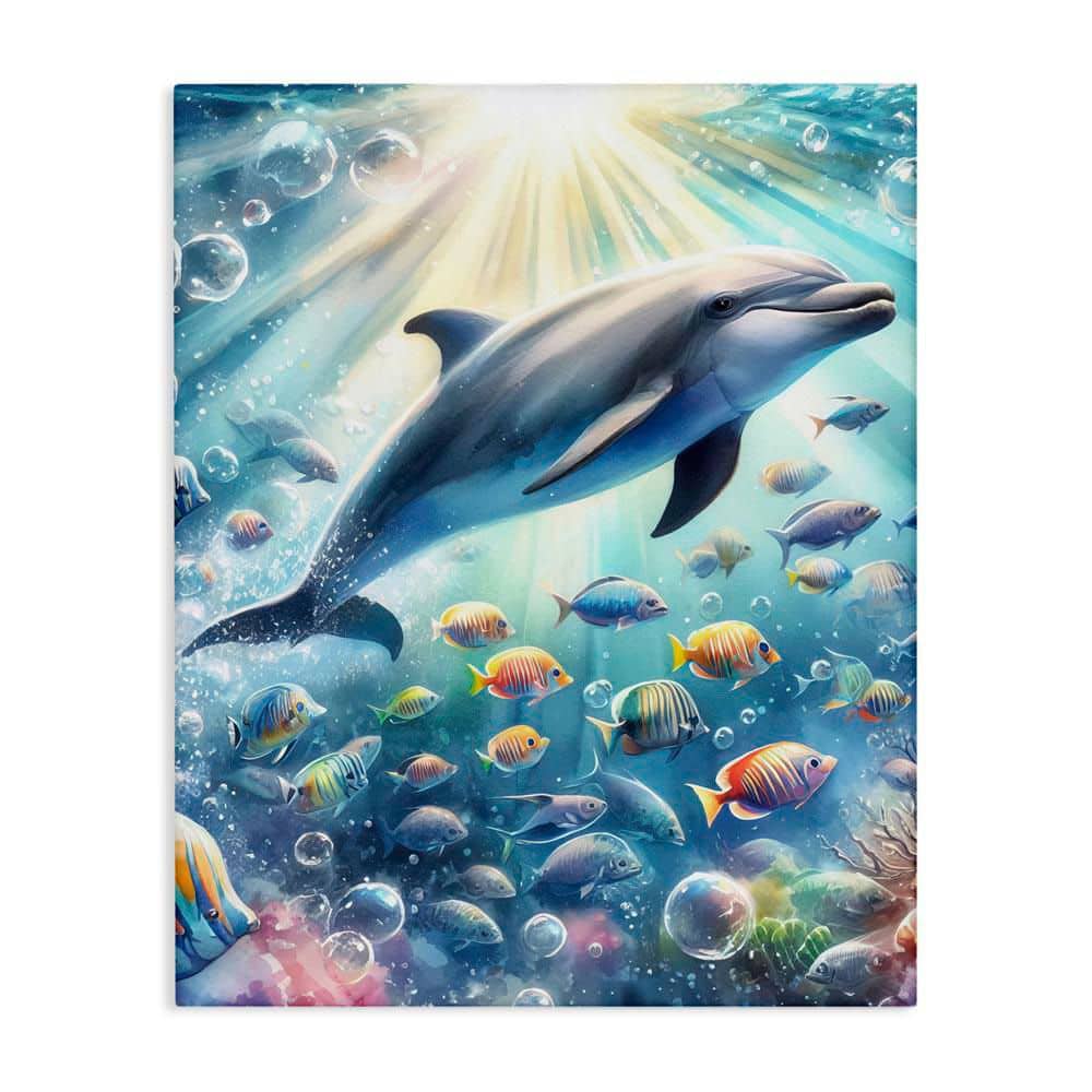 風景画　海辺 ヨーロッパ海辺の風景水彩画原画