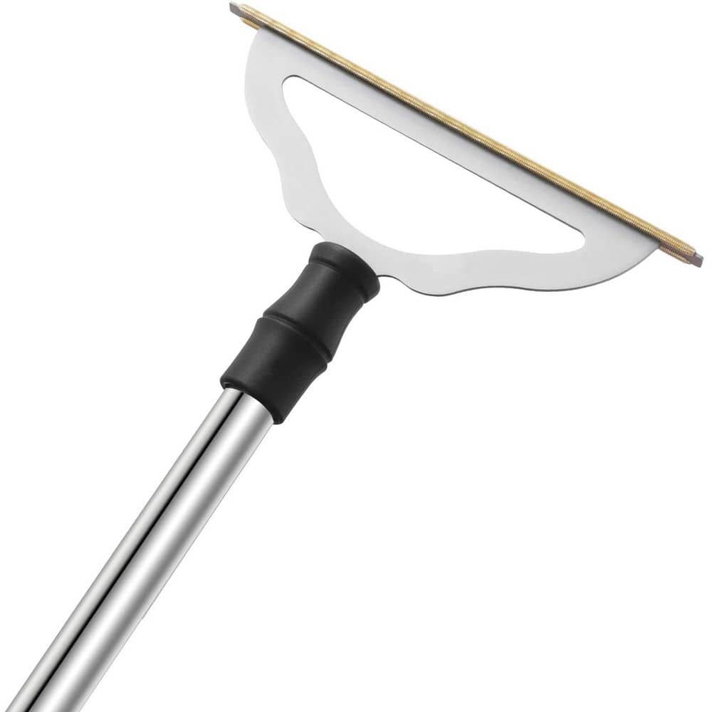 Copper Bristle Pet Hair Remover Carpet Rake, Long Handle, Lint Scraper Brush for Rugs, Mats, Furniture, 1-Pack price history on PriceWatchPro