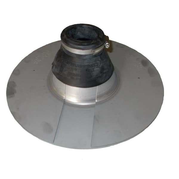 All Style Retro-Spin Electric Mast Replacement Flashing kit with (NPS) 2 in. (2.375 OD) Retro-Split Conduit Storm Collar