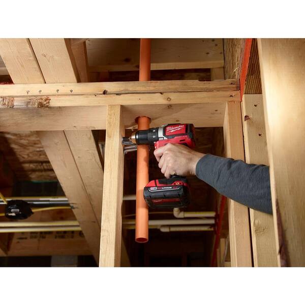 Milwaukee - M18 18-Volt Lithium-Ion Brushless Cordless 1/2 in. Compact Drill/Driver (Tool-Only)