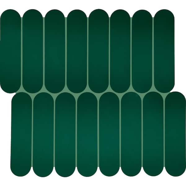 Artefino Element Forest 12 in. x 13 in. Matte Porcelain Capsule Mosaic Floor and Wall Tile (10 sq. ft./case)