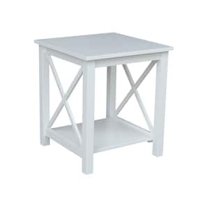 Hampton Pure White End Table