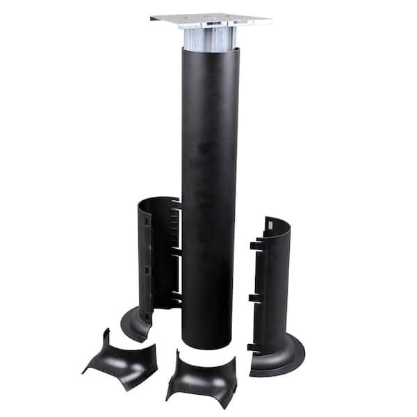 Wiremold InteGreat Vertical Table Cord Management Transition Channel Kit
