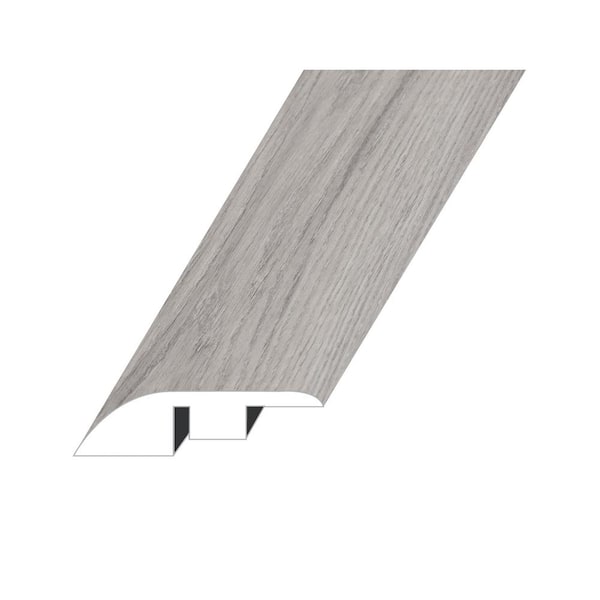 null Domaine Gypsy Grey 0.5 in. T x 1.5 in. W x 94.5 in. L Vinyl Reducer Molding