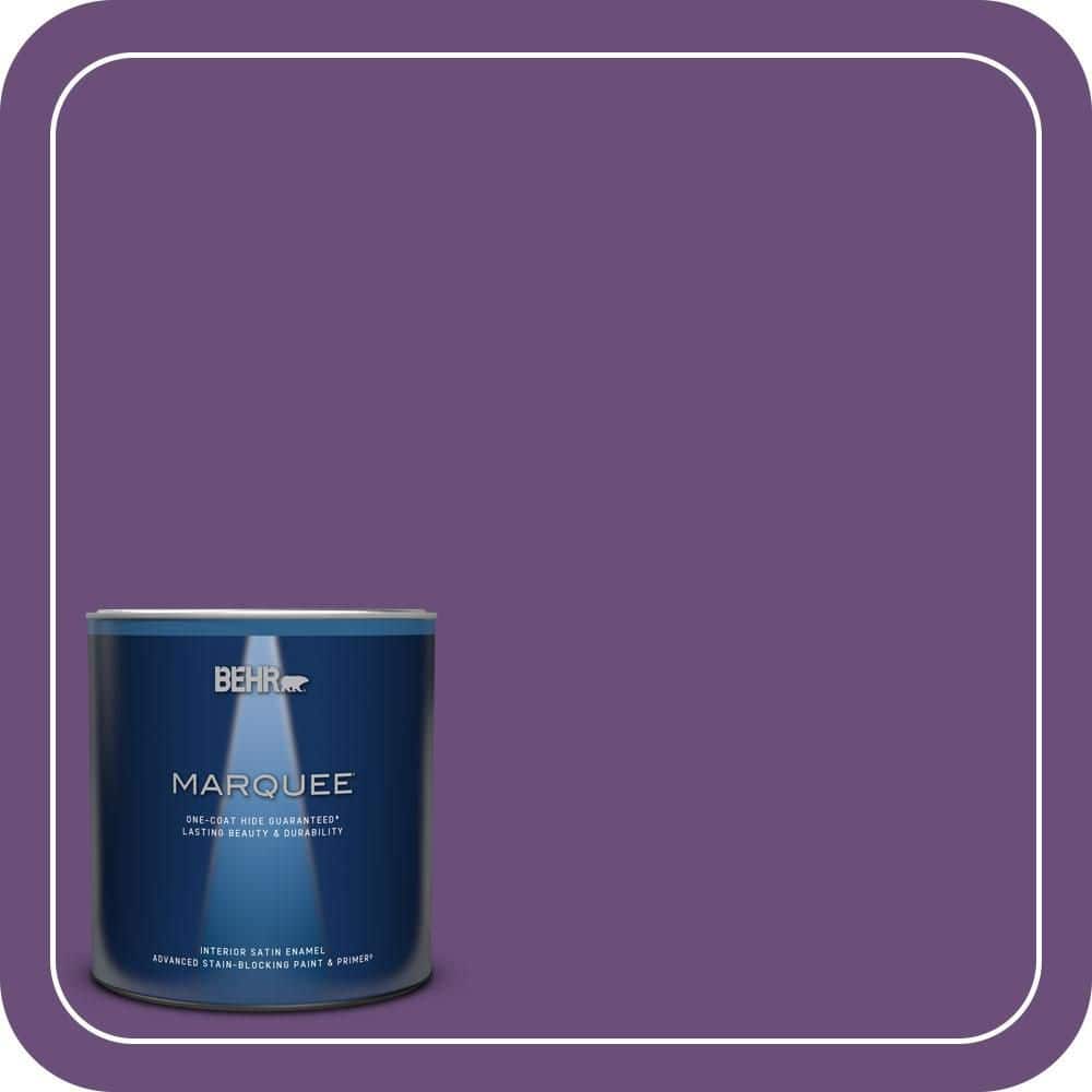 1 qt. #660B-7 Exotic Purple Satin Enamel Interior Paint & Primer price history on PriceWatchPro