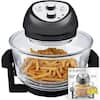 3.5QT 1300W Electric Stainless Steel Air Fryer Oven Oilless Cooker - Costway