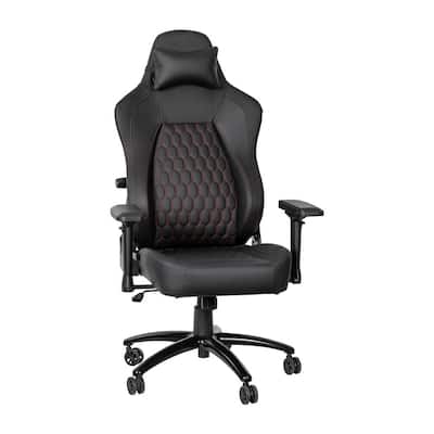 Loungie Rockme Black/Black Gaming Chair in the Video Gaming