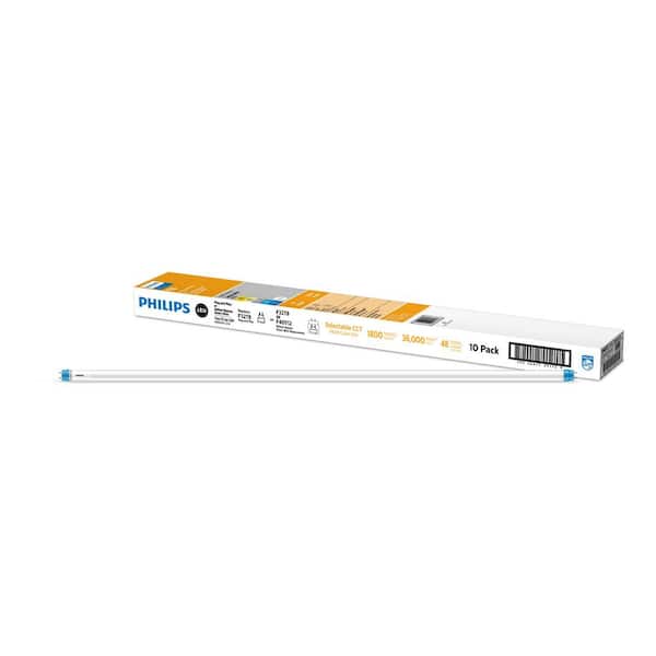 Philips 32-Watt Equivalent 4 ft. T8 Type A+B Tube G13 Base LED