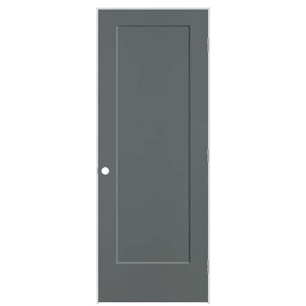 Masonite 30 in. x 80 in. 1-Panel Lincoln Park Left-Hand Hollow Core Cordite Molded Composite Single Prehung Interior Door