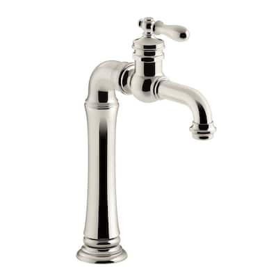 Artifacts 1-Handle Bar Faucet in Vibrant Polished Nickel