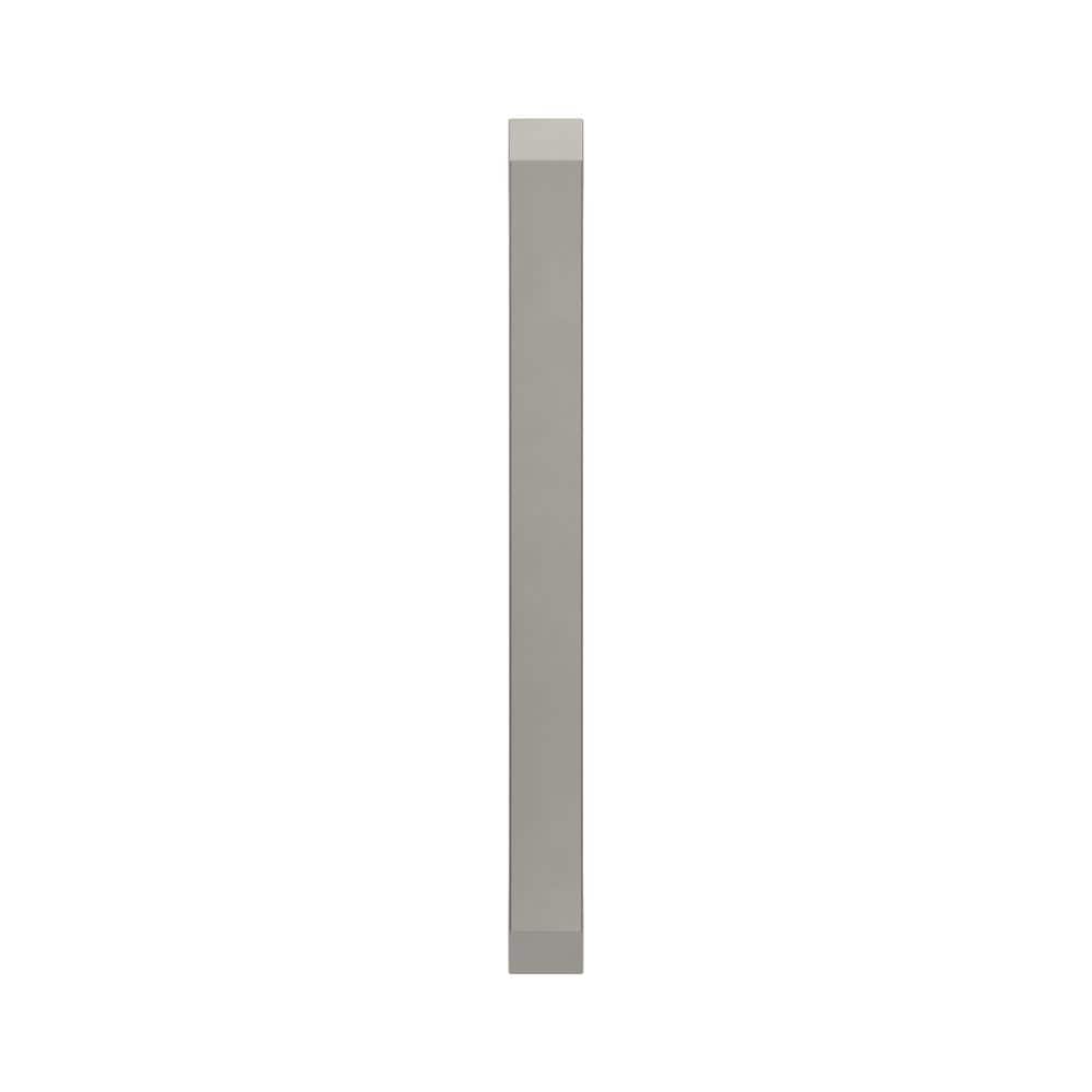 Satin Nickel Brushed Modern Cabinet Drawer Pull with Mounting Hardware