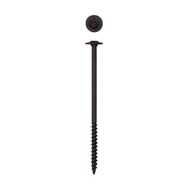 5/16 in. x 6 in. Exterior Washer Head Structural Wood Lag Screws Powerlags Torx T-Star (50 Each) Bit Included