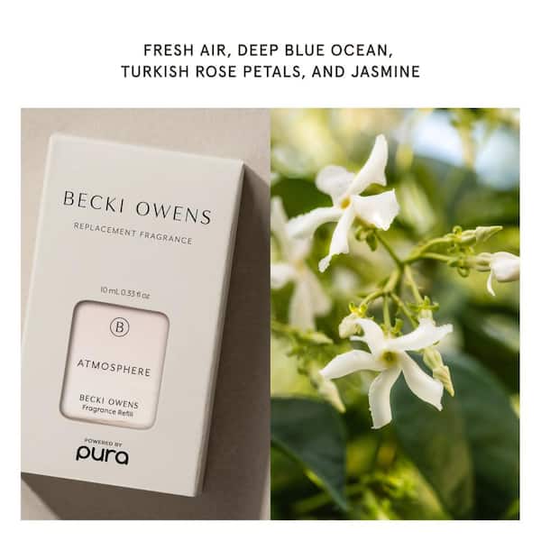 Pura & Becki Owens Home Duftrefill – Smart Home Diffusor Nachfüllung, Coconut Calm, 2er Pack