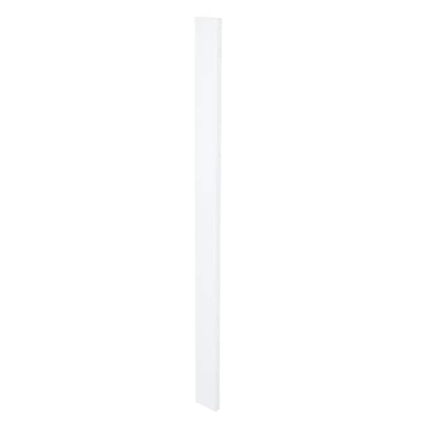 Cambridge White Shaker Style Kitchen Cabinet Filler (3 in W x 0.75 in D x 34.5 in H)