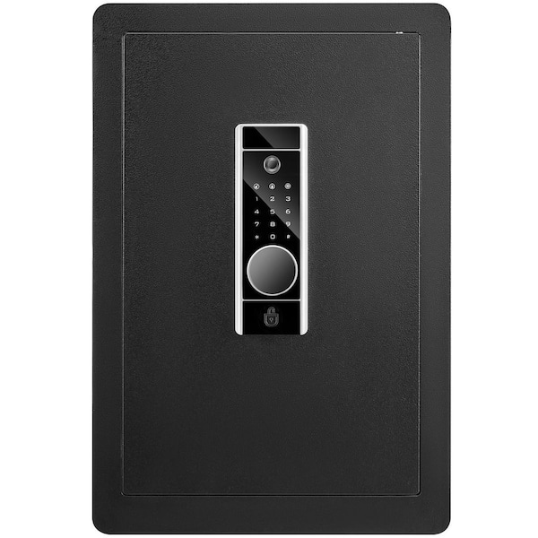 2.2 cu. ft. Home Safe Steel with Fingerprint, Digital Keypad, 2 Keys, Fireproof Bag, Protects Cash, 15.8 x 13 x 23.6 in.