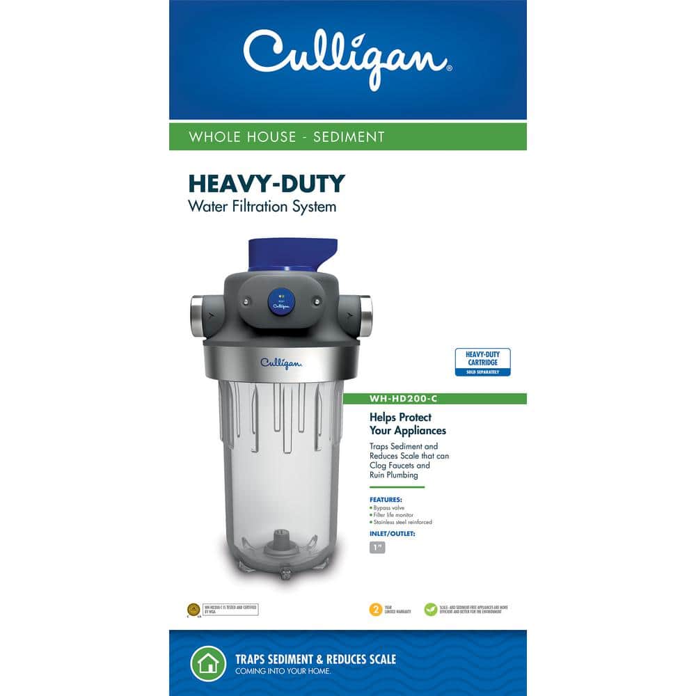 Culligan Clear 1-Inch Whole House Water Filter Housing
