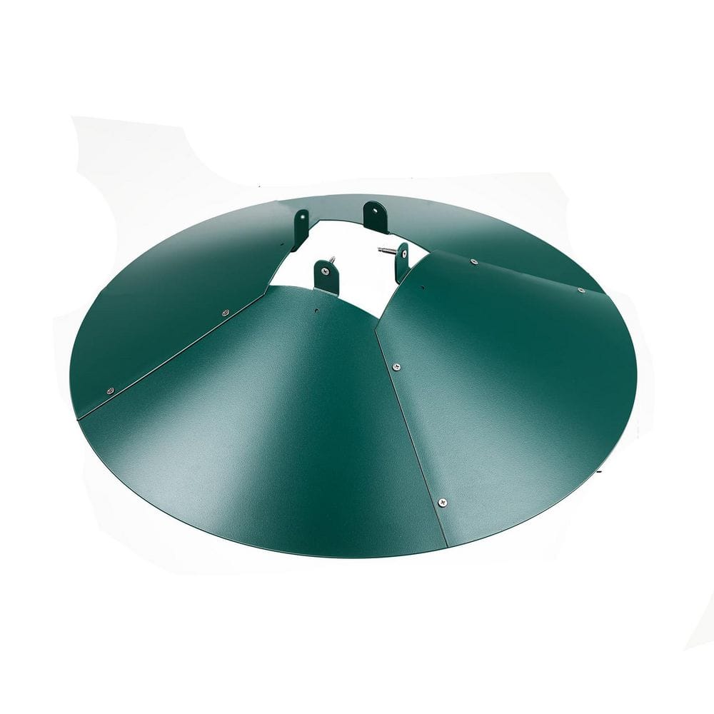 21.5 in. Mild Steel Non-Electric Squirrel Proof Baffle for 4x4 Posts Wrap Around Guard for Bird Feeder Pole price history on PriceWatchPro