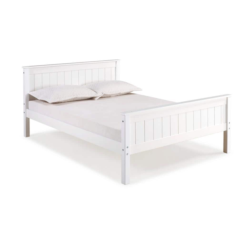 Alaterre Furniture Harmony 1-Piece White Twin Daybed with King Conversion  AJHO11WH - The Home Depot