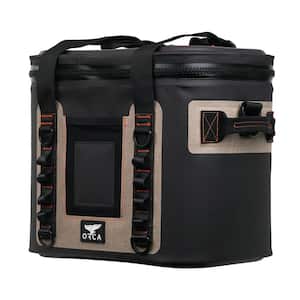 Walker 20-Can Soft Sided Hard Sided Cooler in Tan